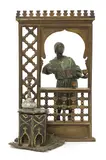 Franz Bergman, Untitled, an Austrian cold-painted bronze group of a coffee vendor