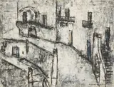Bruno Marquardt, Untitled, oil on board 61 x 77cm