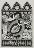 Lucy Birkbeck, Untitled, pen and ink 27 x 18cm