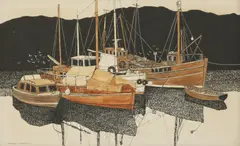 Dorothy Bruce, Untitled, watercolour and gouache 40 x 67cm