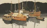 Dorothy Bruce, Untitled, watercolour and gouache 40 x 67cm