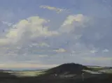 George Gill, Untitled, oil on board 60 x 80cm