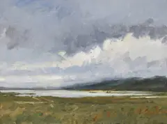 George Gill, Untitled, oil on board 60 x 80cm