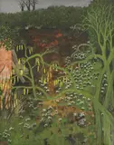 Harry Hambling, Untitled, oil on board 60 x 48.5cm .