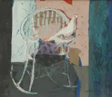 Christine Woodside, Untitled, mixed media 25 x 26cm .