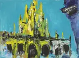 Untitled by James Lawrence Isherwood, oil on canvas 46 x 61cm ., sold Apr 2021