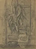 Yuri Matushevski, Untitled, pencil 39 x 28cm