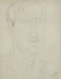 Jessica Dismorr, Untitled, pencil 23 x 17.5cm