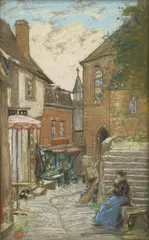 Nico Jungmann, Untitled, Normandy pastel 29.5 x 17cm Provenance: Rowley Gallery
