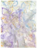 Sigmar Polke, Ohne Titel, 1999, Acryl und Sprühfarbe auf Papier