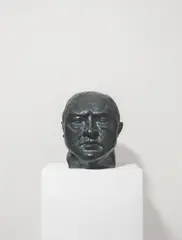 Max Beckmann, Selbstbildnis, 1936, Bronze mit schwarzer Patina