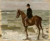 Max Liebermann, Reiter am Strand