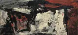 Gagaola by Emil Schumacher, 1963, Öl auf Holz, sold May 2011