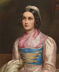 Joseph Karl Stieler, Helene Sedlmayr, Um 1831, Öl auf Leinwand