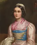 Joseph Karl Stieler, Helene Sedlmayr, Um 1831, Öl auf Leinwand
