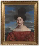 Eduard Friedrich Leybold, Portrait of a Lady, 1833, Oil on canvas