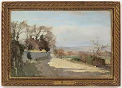 Louis Gautier, Aix-En-Provence, 1892, Oil on cardboard