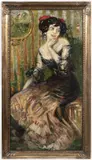 Alois Kalvoda, Sitting Girl