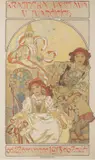 Alphonse Mucha, Poster of the Land Exhibition in Ivančice