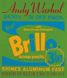 Brillo Soap Pads by Andy Warhol, 1970, Screenprint on paper, sold May 2019