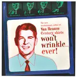 Van Heusen (Ronald Reagan) (from Ads) by Andy Warhol, 1985, Screenprint on Lenox Museum Board, sold May 2019