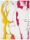 Love Portfolio (3) by Andy Warhol, 1983, The complete portfolio of three screenprints on Rives BFK paper, sold May 2019