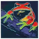Pine Barrens Tree Frog (from Endangered Species Portfolio) by Andy Warhol, 1983, Screenprint on Lenox Museum Board, sold May 2019