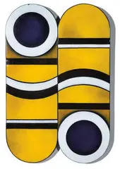 Ellamarie Woolley, Untitled, Enameled ceramic plaque