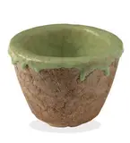 Glen Lukens, Vase, Partially glazed ceramic