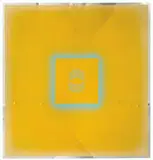 Billy Al Bengston, The Alamo - Yellow, 1969, Lacquer and polyester resin on aluminum