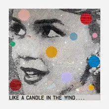 David Spiller, Walk On (Marilyn), 2001, acrylic on canvas