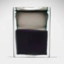 Laura de Santillana, Tokyo-Ga (Grigio/Nero), 2008, hand-blown and compressed glass