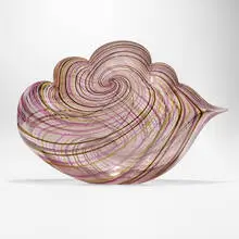 Nancy Callan, Raspberry Delight (from the Cloud series), 2013, hand-blown glass