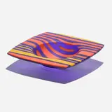 Klaus Moje, Untitled, 1981, fused and slumped glass