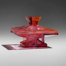 Antoine Leperlier, #336, 1989, cast glass
