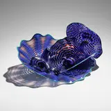 Blue Persian set by Dale Chihuly, 1988, hand-blown glass, sold May 2024
