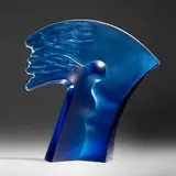 Latchezar Boyadjiev, Delusion, 2002, cast, acid-etched, and polished glass