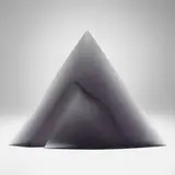 Through the Cone by Stanislav Libenský and Jaroslava Brychtová, 1994, cast glass, sold May 2024