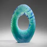 Peter Bremers, Vortex II, 2013, cast, ground, and polished glass