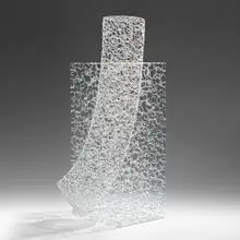 Brent Kee Young, Euclidean Motion (from the Matrix series), 2010, flame-worked borosilicate glass