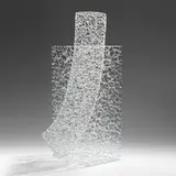Brent Kee Young, Euclidean Motion (from the Matrix series), 2010, flame-worked borosilicate glass