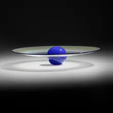 Benjamin Moore, Palla bowl, 2002, hand-blown glass