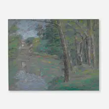 Full Summer on the Lake by Charles S. Kaelin, pastel on paper, sold May 2024