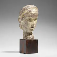 Vũ Cao Đàm, Untitled, terracotta, wood