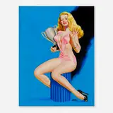 Peter Driben, High Heel Beauties, 1946, oil on board