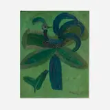 Henri Maik, In the Nest, 1965, oil on canvas
