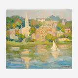 Fern Coppedge, Summer, The Upper Delaware, c. 1935, oil on canvas