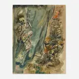 Das spiel ist aus by George Grosz, 1936, watercolor, gouache, reed pen and pen and ink on paper, sold May 2024