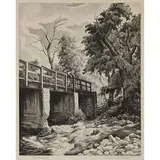 Jackson Lee Nesbitt, Ozark Bridge, 1941
