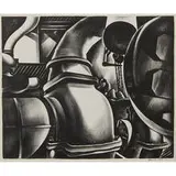Howard Cook, Engine Room, 1930